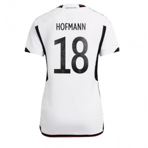 Tyskland Jonas Hofmann #18 Hemmatröja Kvinnor VM 2022 Kortärmad